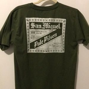 San Miguel brewery shirt